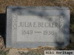 Julia E Becker