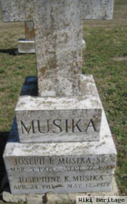 Joseph L Musika, Sr