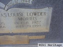 Evelyn Louise Lowder Morris