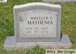 Wheeler O. Mathenia