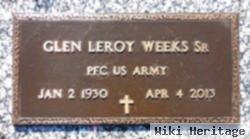 Glen Leroy Weeks, Sr