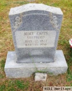 Mary Alice Capps Shepherd