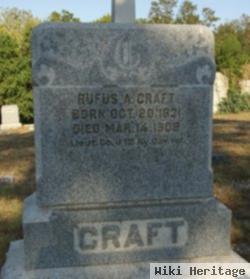 Lieut Rufus A. Craft