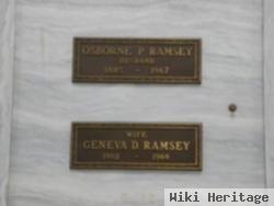 Osborne P. Ramsey