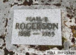 Pearl B Rogerson