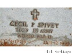 Cecil P Spivey