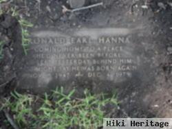 Ronald Earl Hanna