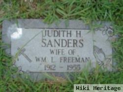 Judith Harriet Saunders Freeman