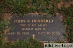 John R Hedderly