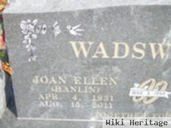 Joan Ellen Hanlin Wadsworth