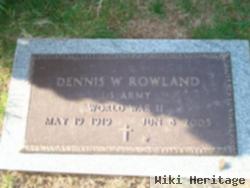 Dennis Woodroe Rowland