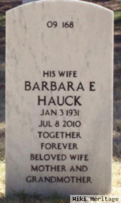 Barbara Ellen Wells Hauck