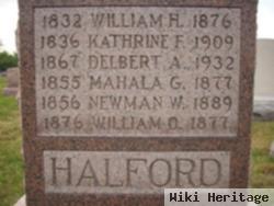 Mahala G. Halford