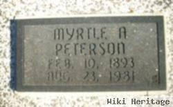 Myrtle A Dennis Peterson