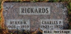 Minna W Rickards