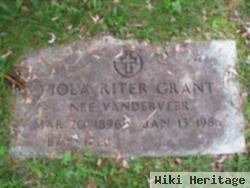 Viola Riter Vanderveer Grant