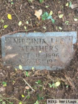 Virginia Lee Mccool Weathers