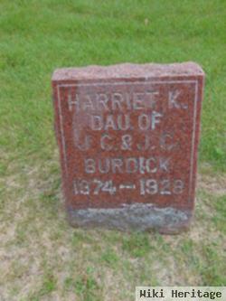 Harriet K. Burdick