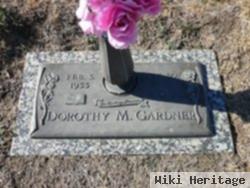 Dorothy M Gardner