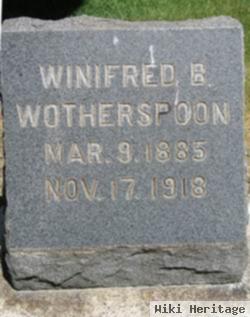 Winifred Bessie Wotherspoon