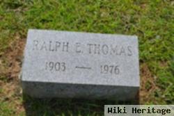 Ralph E. Thomas