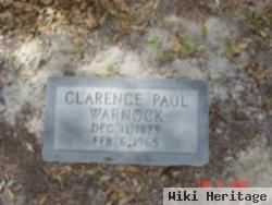 Clarence Paul Warnock