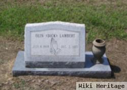 Olin "dick" Lambert