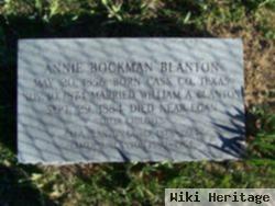 Margaret Ann Bockman Blanton