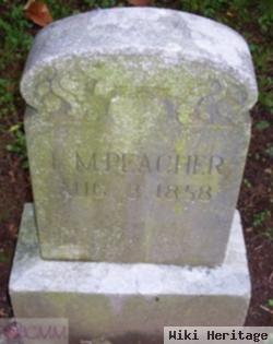 F M Peacher