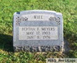 Bertha E. Meyers