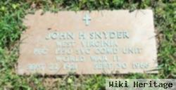 John Hiram Snyder