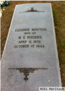 Clemmie Mayton Rogers