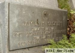 Pvt James H Hackett