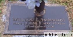 William E Barkshadt