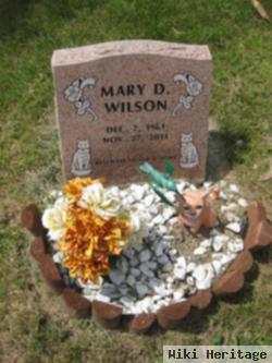 Mary D Wilson