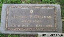 Leonard F. Oberman