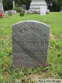 Nannie B Henderson