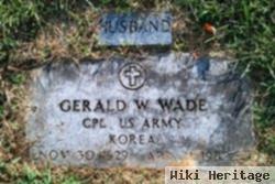 Gerald W Wade