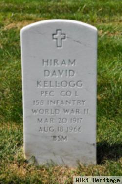 Pfc Hiram David Kellogg