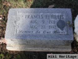 Frances F Hillis