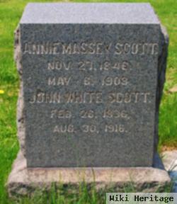 Anna "annie" Massey Scott