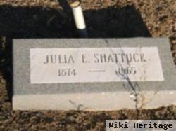 Julia E Shattuck