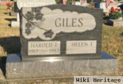 Harold E Giles