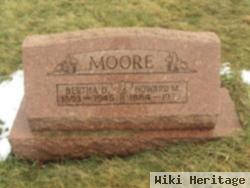 Bertha D Moore