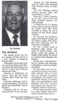 Toy Lee Jackson