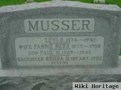 Levi O Musser