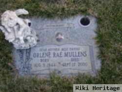 Orlene Rae Mullens