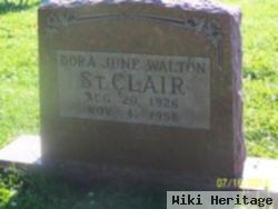 Dora June Walton St.clair