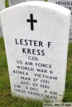 Lester F Kress