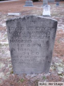 Mary J. Williams Hammond